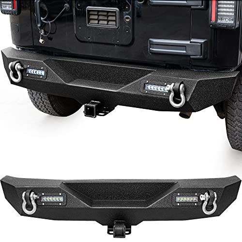 05 Best Rear Bumpers for Jeep Wrangler: Enhance Style and Protection