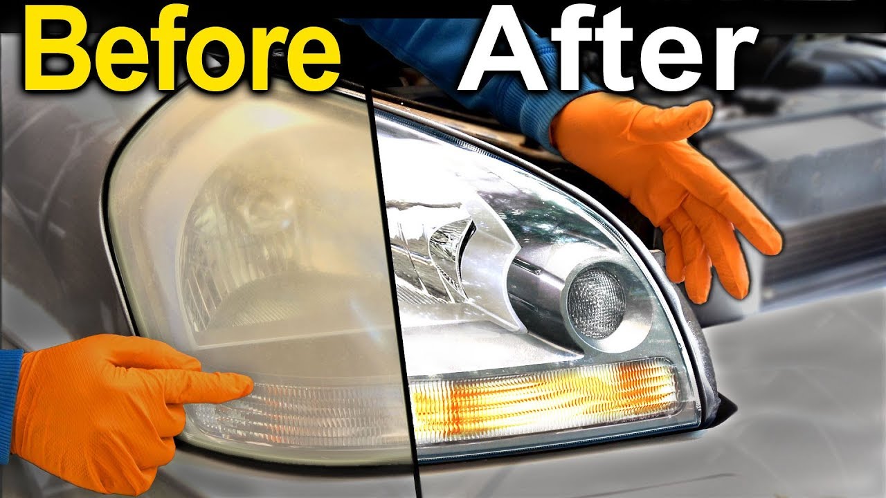 How to Clean Car Headlights?