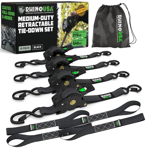 Best Retractable Ratchet Straps: Secure Your Cargo with Ease
